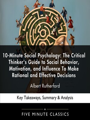 cover image of 10-Minute Social Psychology